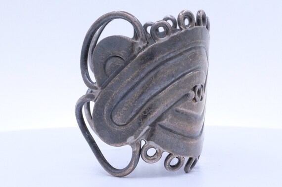 William Spratling Mask Cuff Bracelet View 4