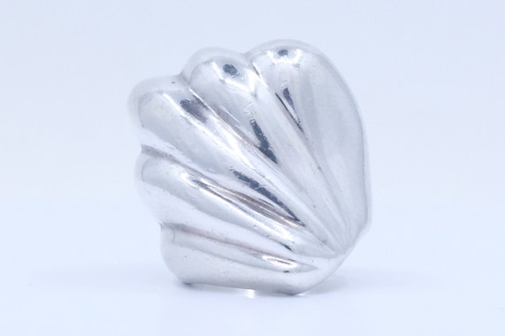 Sterling Silver Modernist Ring - image 1