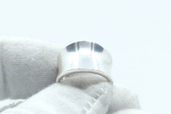 Sterling Silver Modernist Ring - image 8