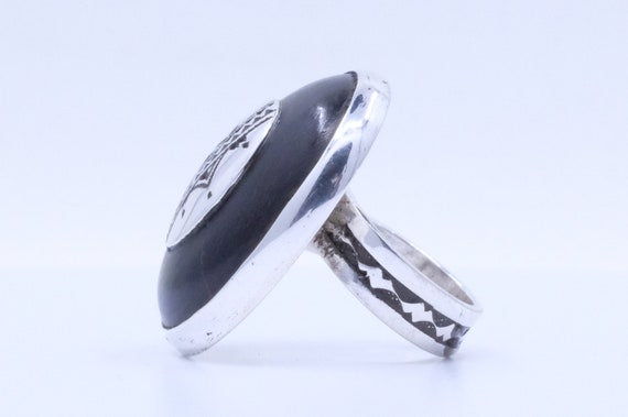 Fine Silver and Ebony Elhadji Koumama African Tua… - image 2