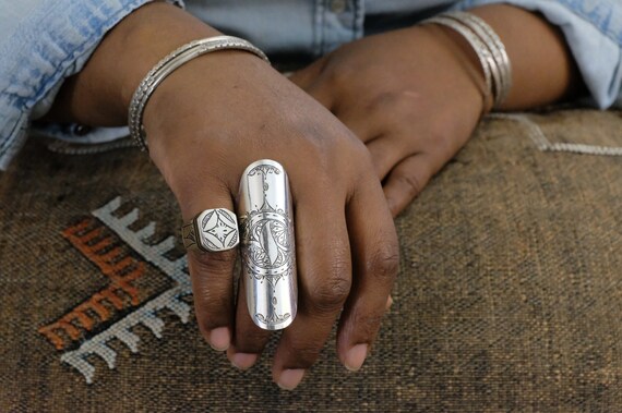Moroccan Bangle Silver Moroccan Bangle Silver