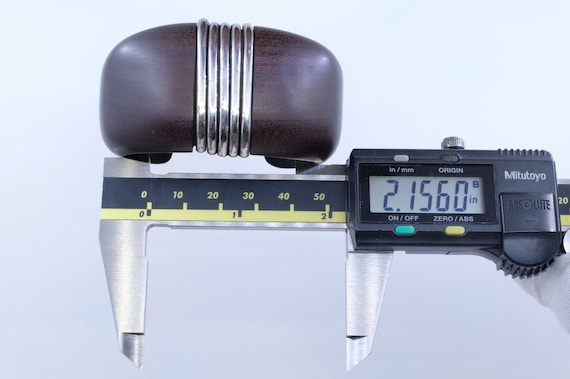 Sterling Silver and Rosewood William Spratling Cuff Bracelet View 6