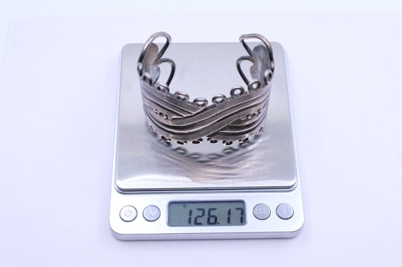 William Spratling Mask Cuff Bracelet View 5