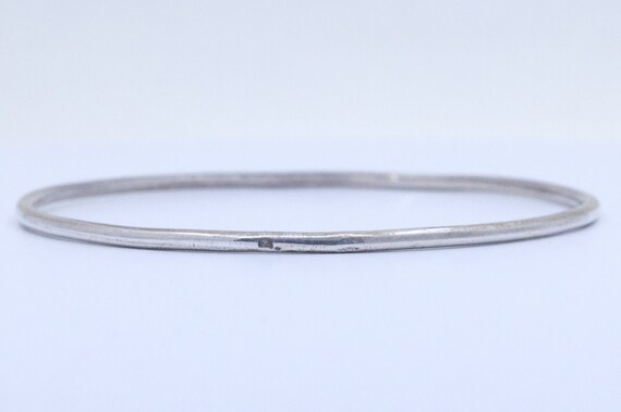 Silver Moroccan Bangle - image 4
