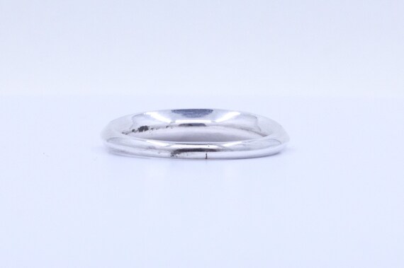 Fine Silver Etched African Tuareg Stacking Ring - image 3