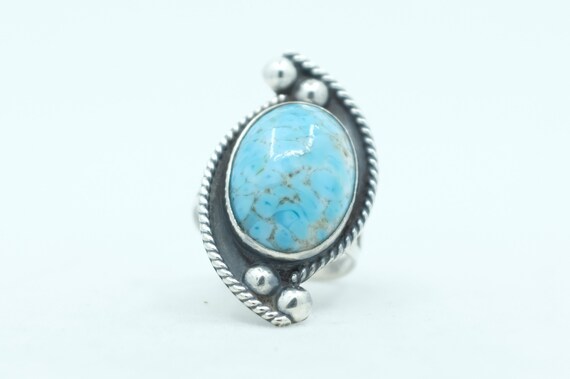 Sterling Silver Turquoise Ring