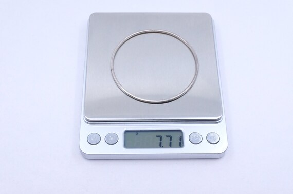 Silver Moroccan Bangle - image 5