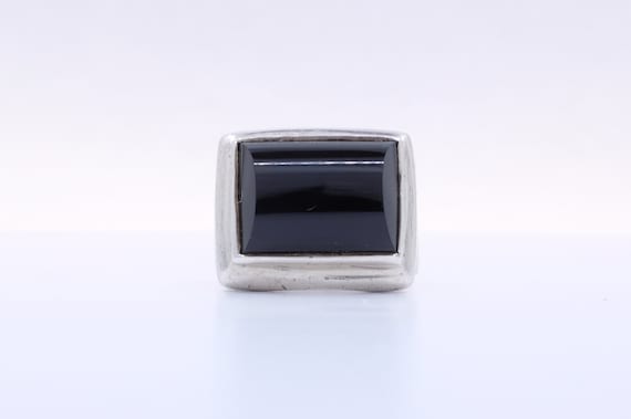 Sterling Silver Onyx Ring