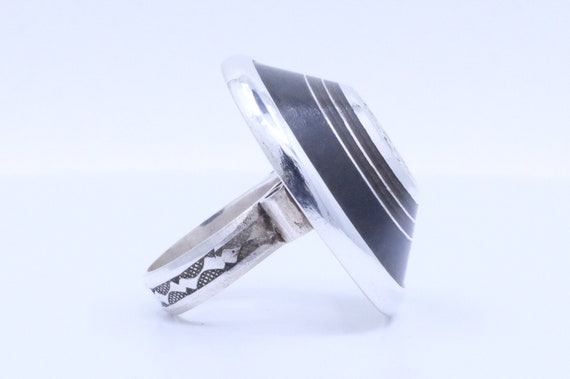 Fine Silver and Ebony Elhadji Koumama African Tua… - image 4