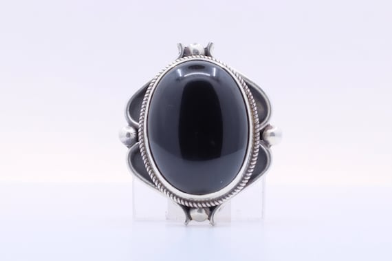 Sterling Silver Onyx Ring