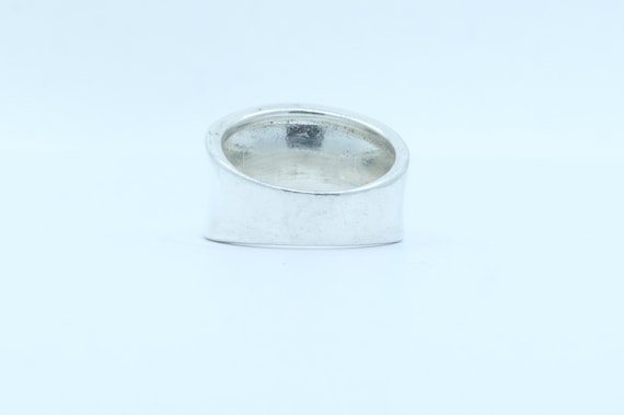 Sterling Silver Modernist Ring - image 3