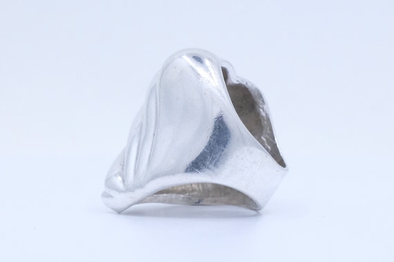 Sterling Silver Modernist Ring - image 2