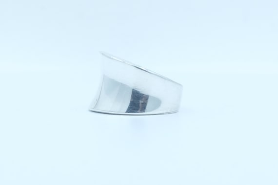 Sterling Silver Modernist Ring - image 2