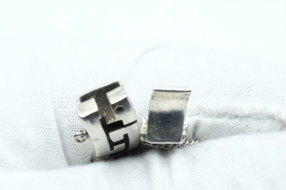 Sterling Silver Modernist Bracelet - image 7