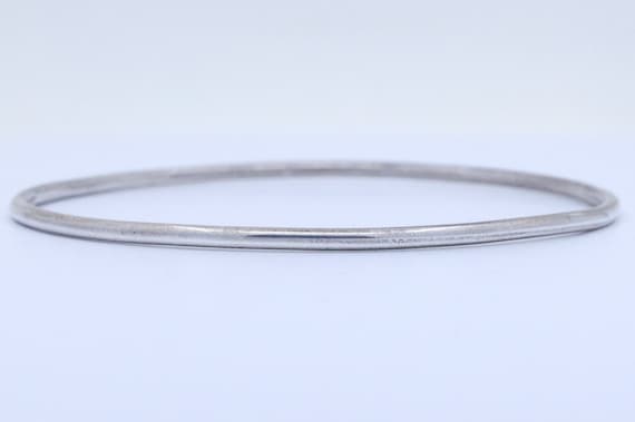 Silver Moroccan Bangle - image 1