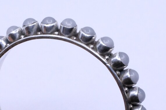 Sterling Silver Rose Quartz Bangles - image 8