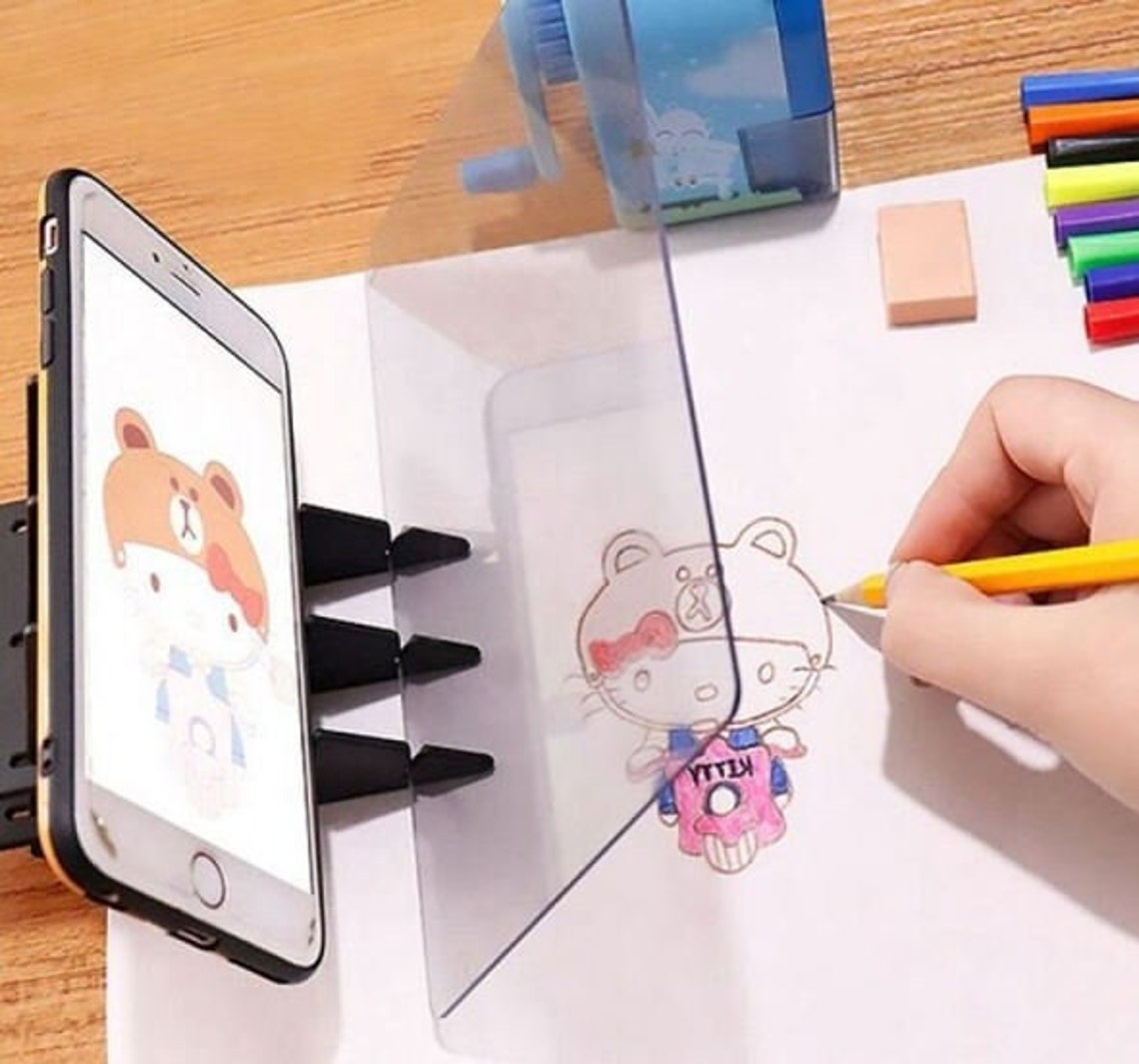 Optical Drawing Board Sketch Wizard Sketch Reflection Dimming Etsy