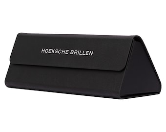 Bescherm uw bril met deze opvouwbare brillenkoker, unisex brilkoker, beschermende zonnebrillenkoker. Protective, foldable glasses case