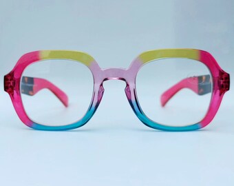 New! Luxury large colorful reading glasses from the French brand K-Eyes +1.00 +1.50 +2.00 +2.50 +3.00, large reading glasses, fashion statement