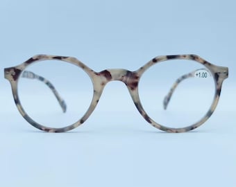New collection 2023! Reading glasses, beige/grey, round and squared glasses, fashion, Lesebrille, gafas +1.00 +1.50 +2.00 +2.50 +3.00 +3.50