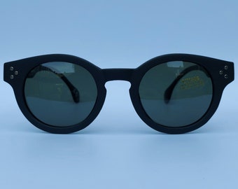 ¡Nuevo! Gafas de sol redondas negras de la marca francesa Karakaloop, gafas de sol, gafas de sol, gafas de sol, gafas de sol negras, moda, moda, estilo