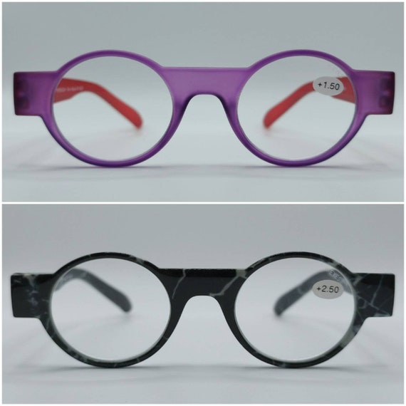 Reading Glasses Dark Green New Round Reading Glasses Keyes Etsy