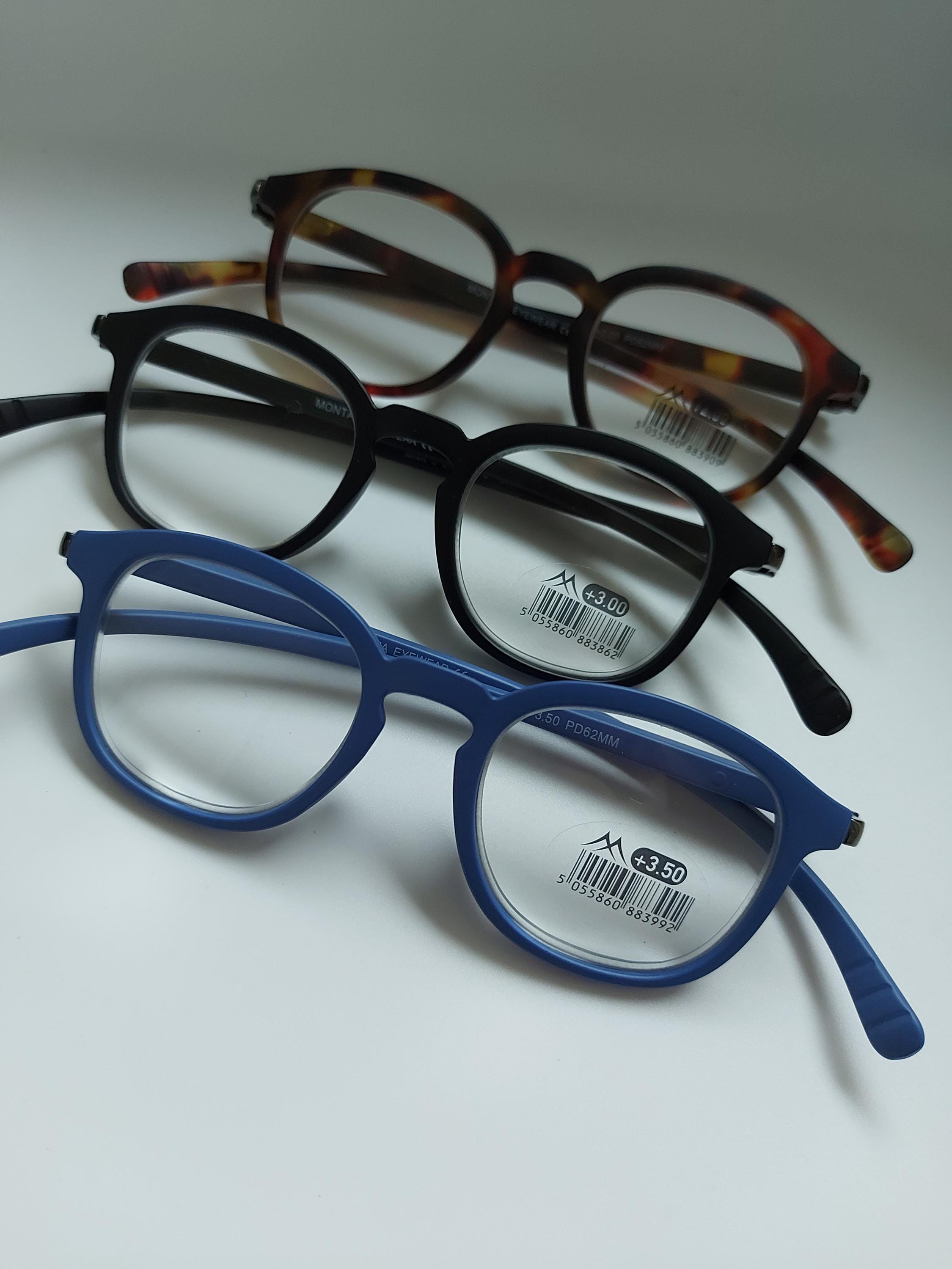 IRYZ Long Sides Hang in Neck Rectangular Plastic Frame Reading Glasses