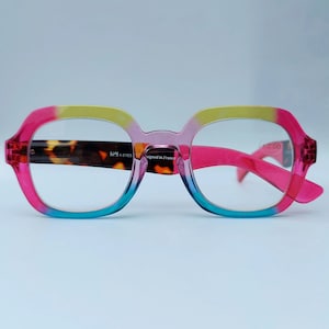 New! Luxury large colorful reading glasses from the French brand K-Eyes +1.00 +1.50 +2.00 +2.50 +3.00, large reading glasses, fashion statement