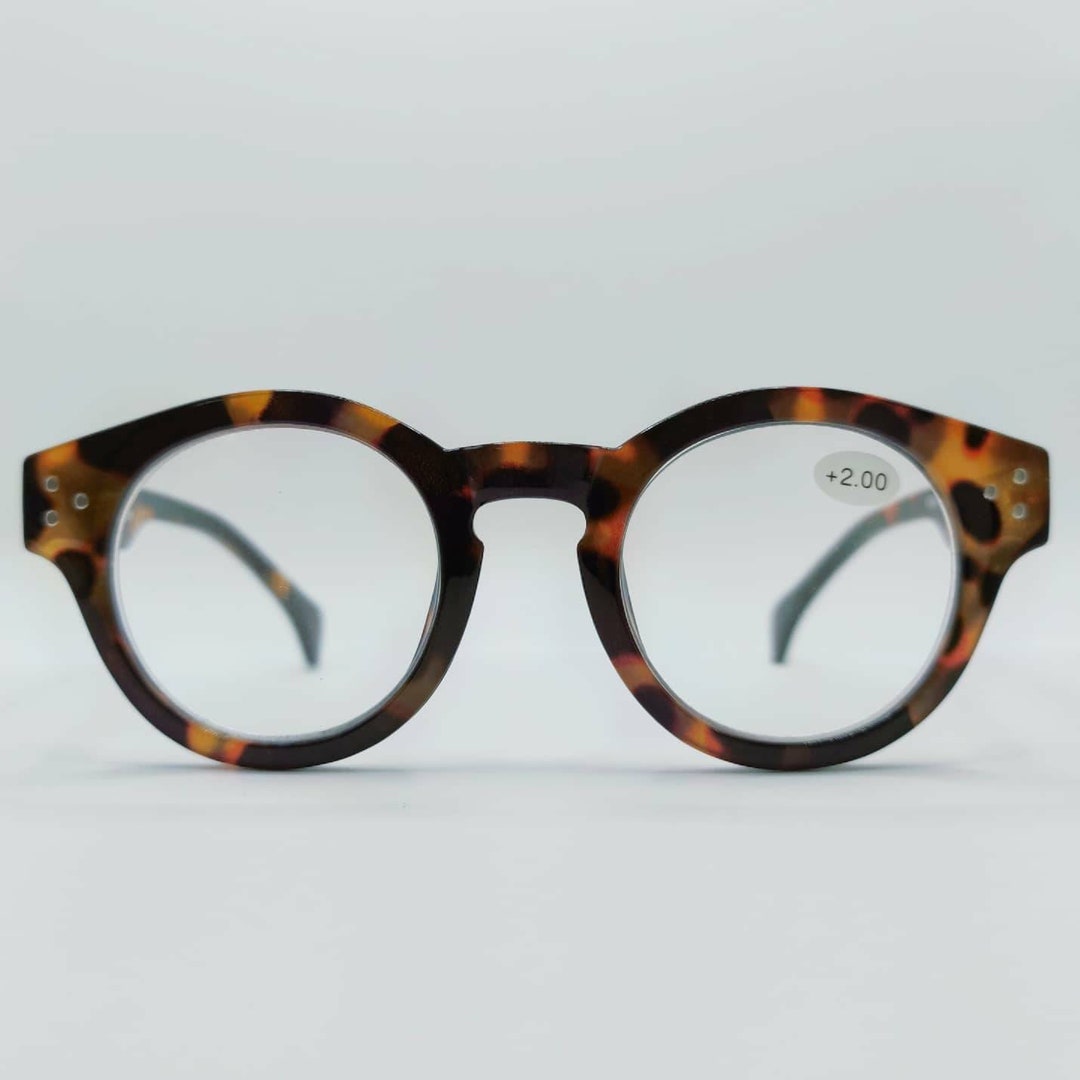New Tough Robust Round Reading Glasses. French Design, Brand Karakaloop