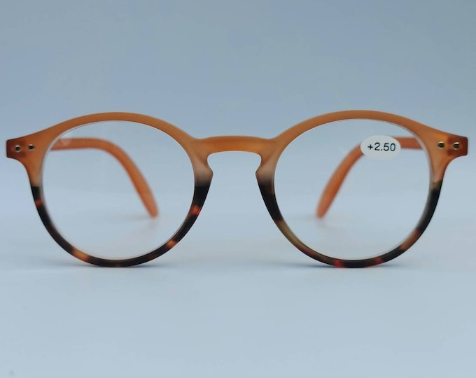 New Round Brown Reading Glasses From the French Brand Karakaloop, New