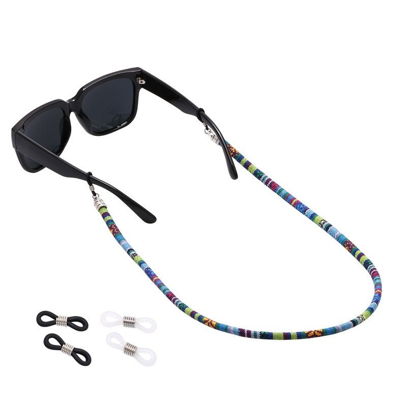 Ear Hook Glasses Chain Rubber Ring Spectacles Chain Glasses Retainer Ends  Rope Sunglasses Cord Holder Strap Retainer End 20pcs