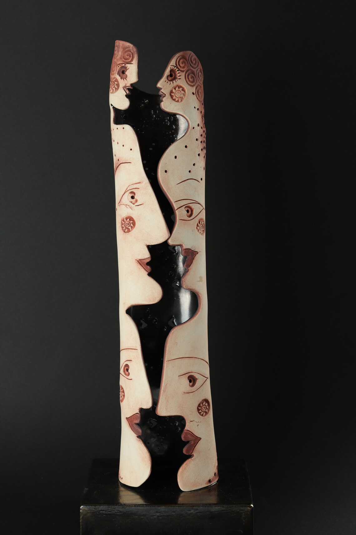 Generations of Love: figurative ceramic sculpture forming 3 image 0