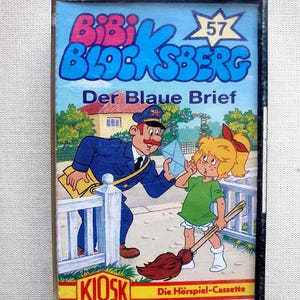 Vuelo 57 - LA CARTA AZUL - Bibi Blocksberg - Casete - Vintage