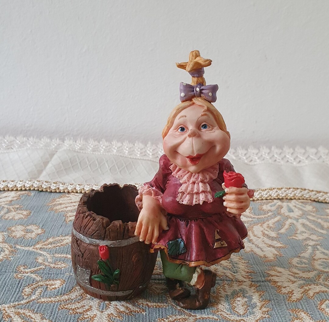 Figurine Gnome  PECHEUR  The laaf collection Édition TERRA LAVARTICA Numéroté