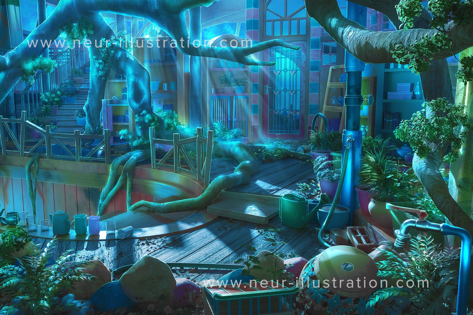 Botanical Printable Wall Art entrance to the House Etsy