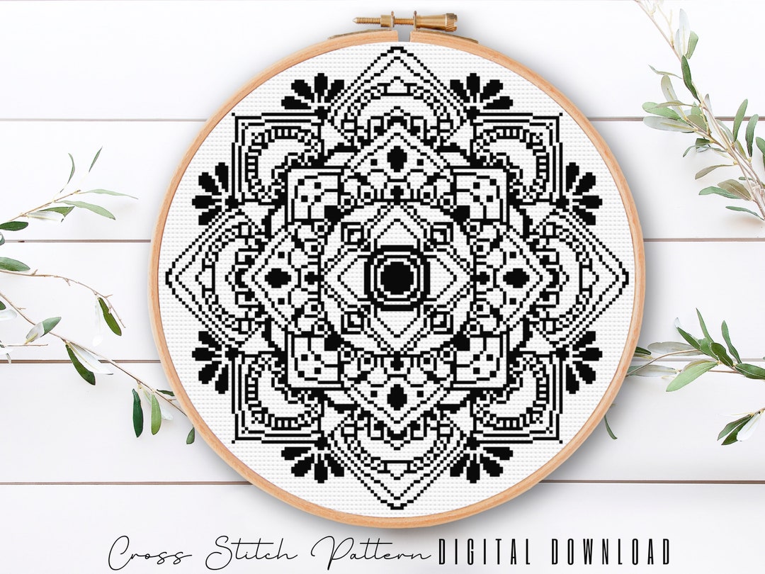 mandala-cross-stitch-pattern-geometric-colorful-cross-stitch-modern-counted-cross-stitch-easy-floral-embroidery-digital-download-pdf-etsy for Free Printable Mandala Cross Stitch Patterns Mandala Cross Stitch Pattern, Geometric Colorful Cross Stitch, Modern Counted Cross Stitch, Easy Floral Embroidery, Digital Download PDF - Etsy for Free Printable Mandala Cross Stitch Patterns