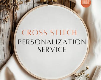 Cross Stitch Pattern Personalization Service