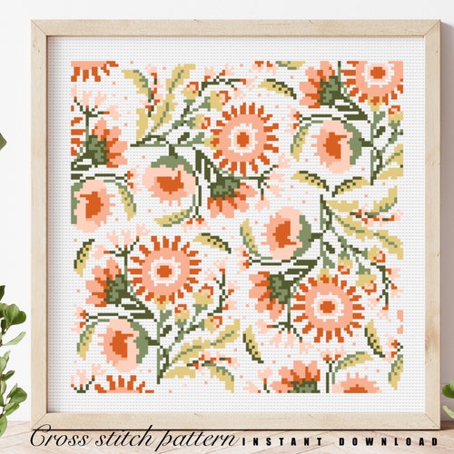 Modern Cross Stitch Pattern remember You Are Braver Than Etsy Australia