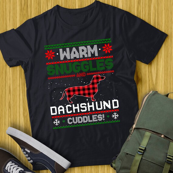 weiner dog christmas pajamas
