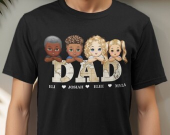 Carte vintage papa papa titre - cadeau drôle personnalisé pour papa, papa, grand-père - t-shirt personnalisé fête des pères