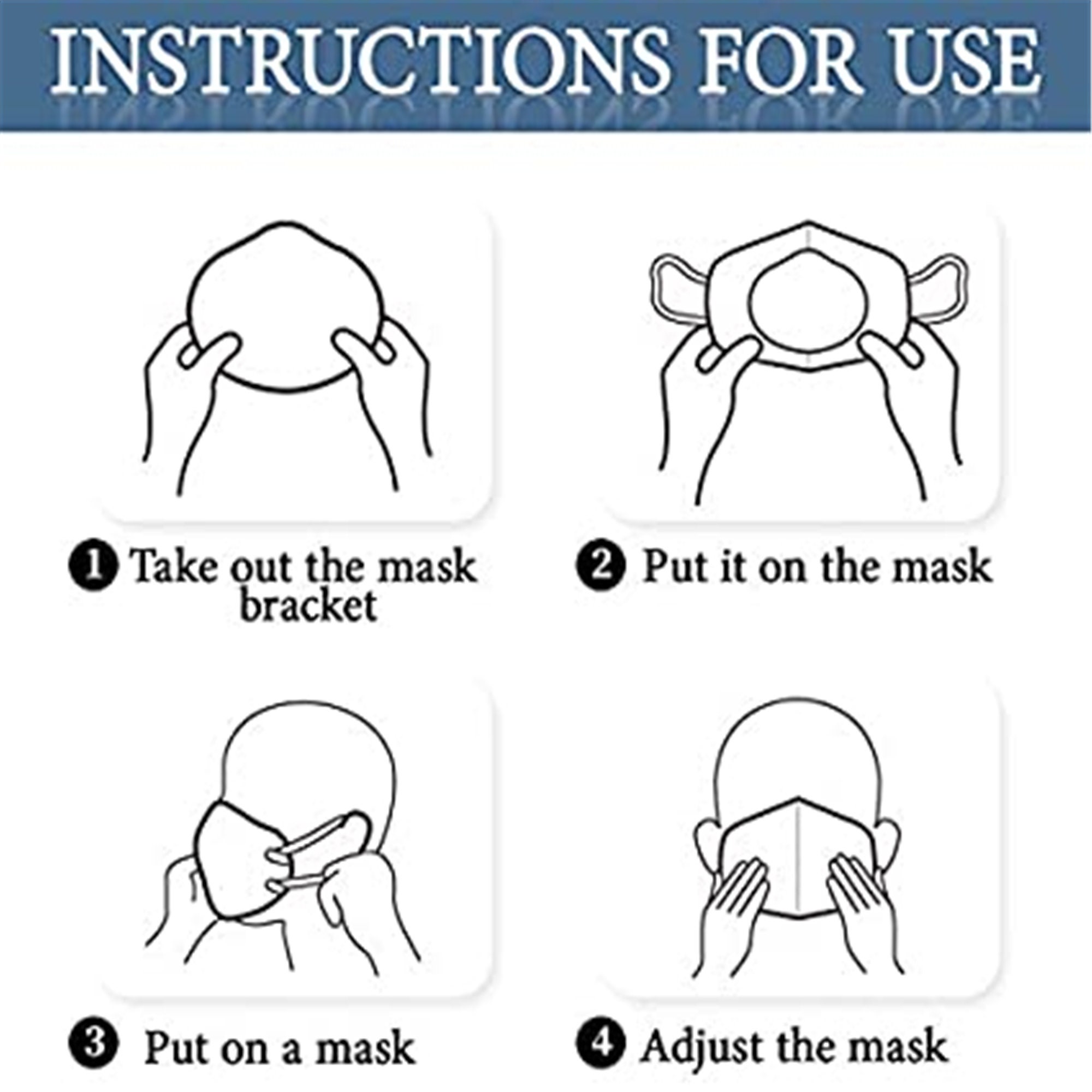 3D 5PC Mask Bracket Nasal Mask Pad Inner Support Bracket Etsy