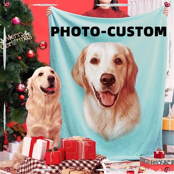 Custom Blanket With Picture Personalized Throw Photo Printing Etsy