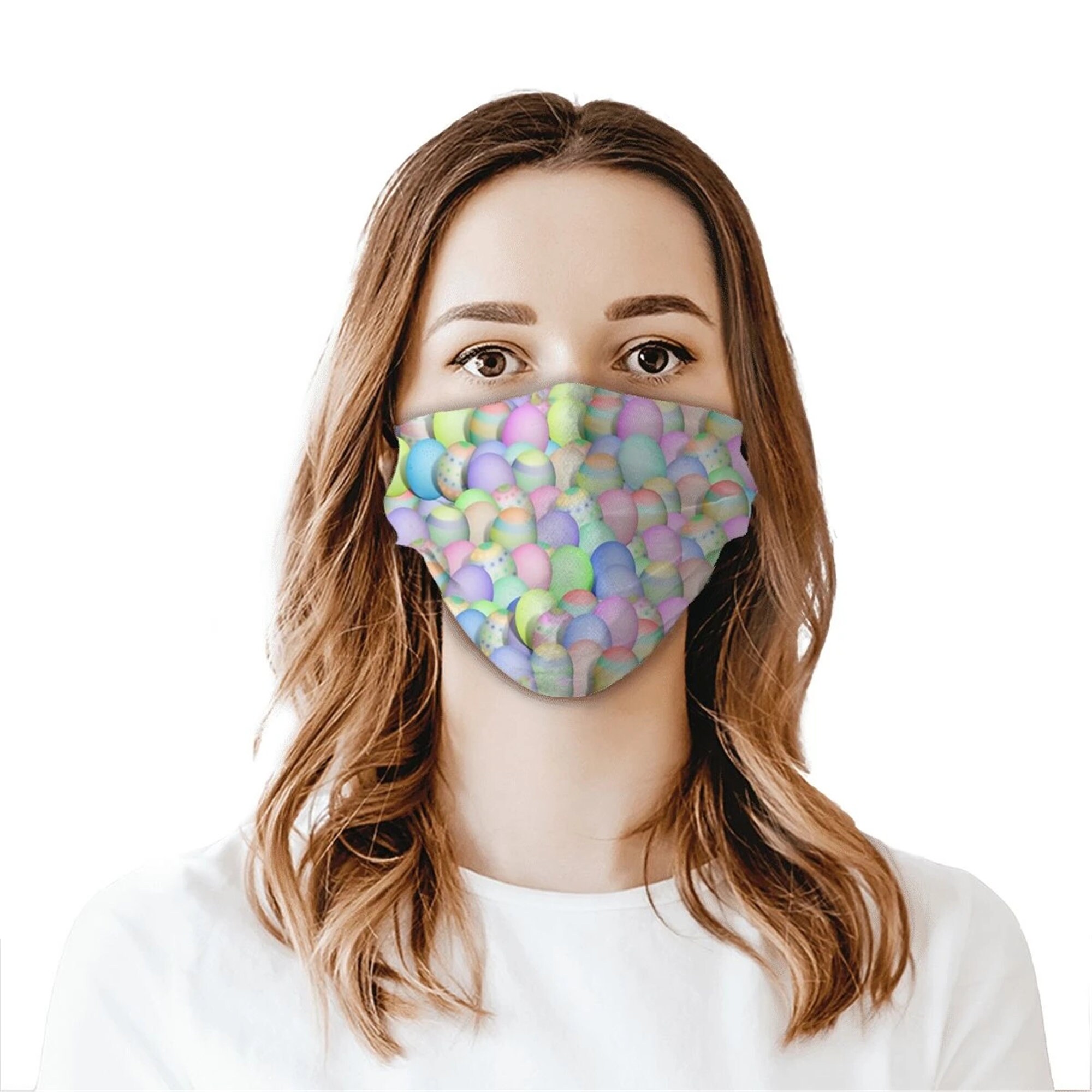 Happy Easter Mask Reusable Washable Easter Eggs Mask With Etsy UK