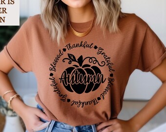 Autumn Pumpkin Shirt: Fall Teacher Tee
