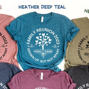 Family Reunion 2023 Shirt, Extended Family Vacation Shirt, Custom Family Gathering Shirt, Family Reunion Shirt with Family Name,