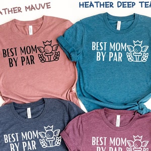 Best Mom By Par Shirt, Mom Golf Shirt, Gift For Mother, Golf Shirt,  New Mom Shirt, Golf Mom Shirt, Mothers Day Gift