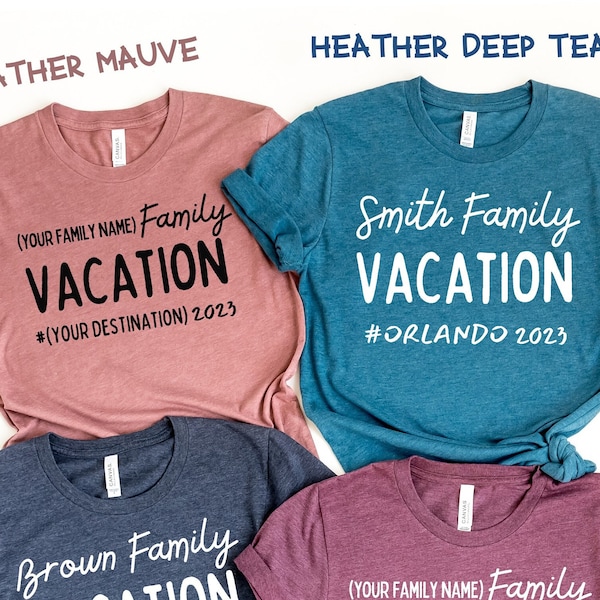 Family Vacation Shirts Etsy
