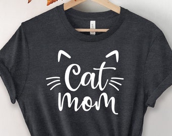 Cat Mom Shirt, Pet Lover Shirt, Cat Shirt, Cat Mama T-shirt, Cat Lover Gift, Funny Mom Shirt, Pet Mom, Cat Lady Shirt,