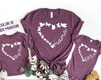 Little Sister Announcement Shirt: Lil Sis Matching Family Tee, Pregnancy Reveal T-shirt