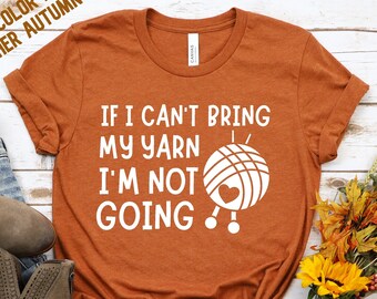 Funny Knitting T-Shirt: Yarn Lover Tee